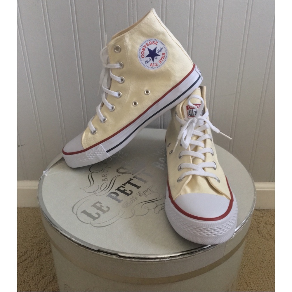 New High Top Cream Converse